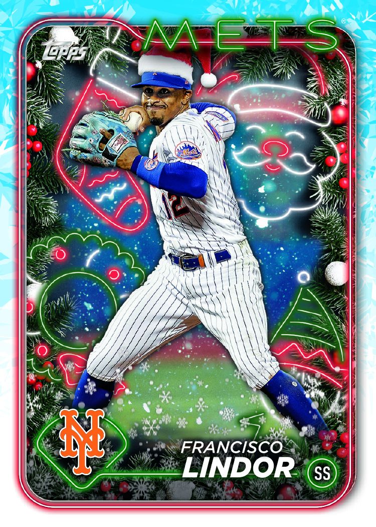 2024 Topps Holiday Baseball 6-Tin Box - 354 Cards