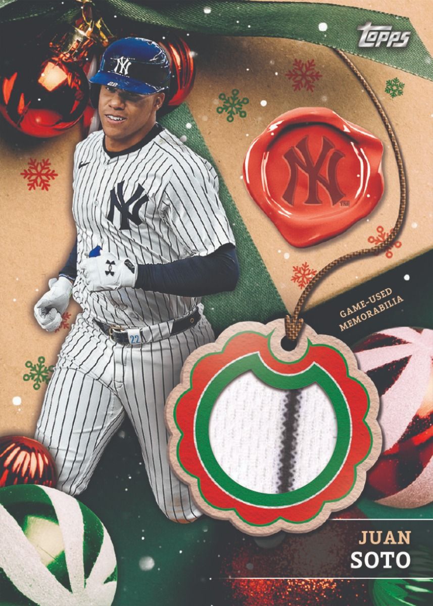 2024 Topps Holiday Baseball 6-Tin Box - 354 Cards