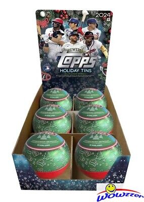 2024 Topps Holiday Baseball 6-Tin Box - 354 Cards