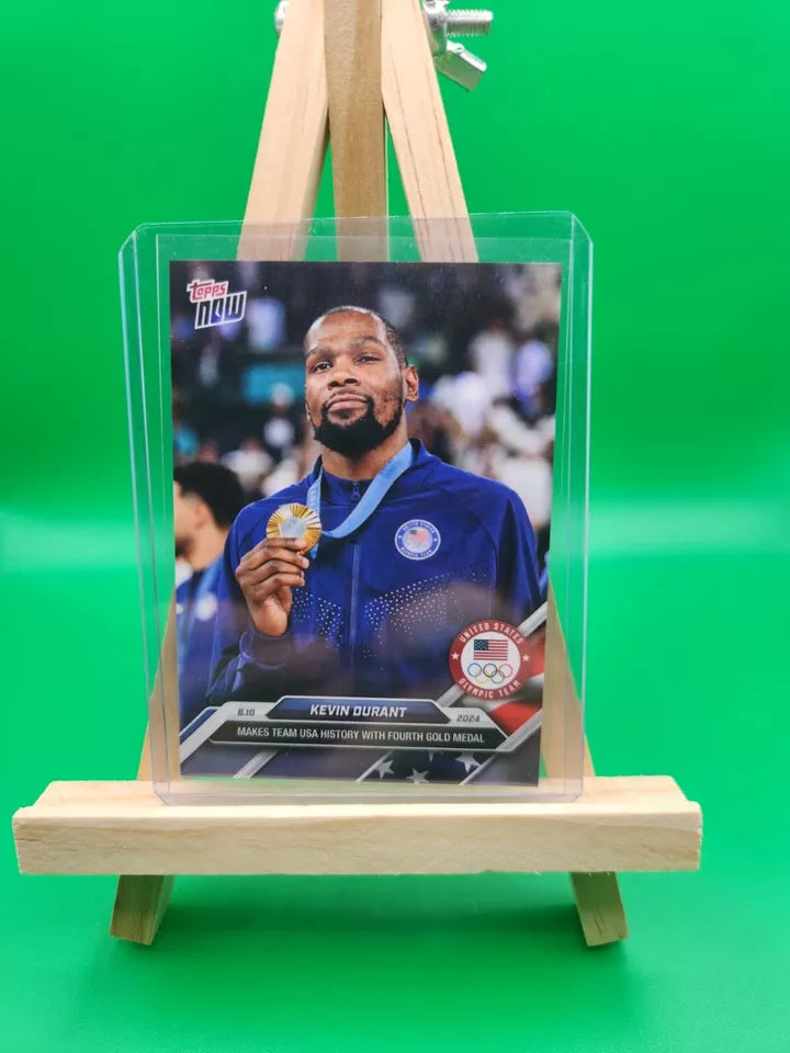 2024 Topps Now Olympics Complete USA Basketball Set - Lebron James, Stephen Curry, Kevin Durant x11 Cards!