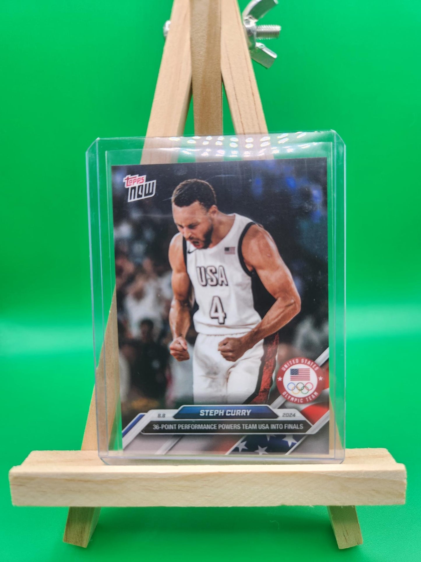 2024 Topps Now Olympics Complete USA Basketball Set - Lebron James, Stephen Curry, Kevin Durant x11 Cards!