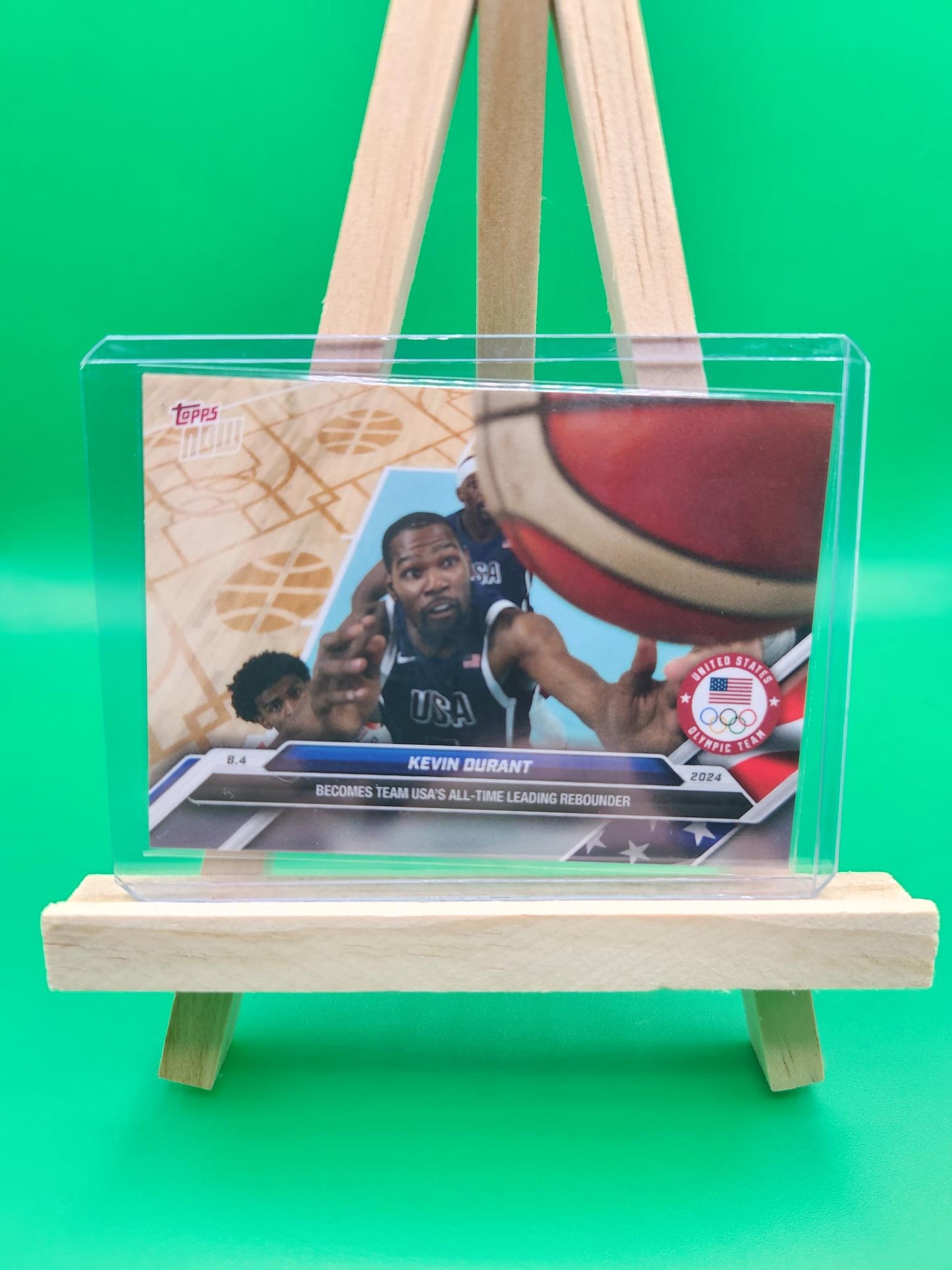 2024 Topps Now Olympics Complete USA Basketball Set - Lebron James, Stephen Curry, Kevin Durant x11 Cards!